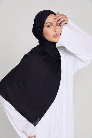 Black Jersey Hijab